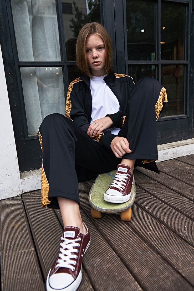 Side Line Track Pants - Black