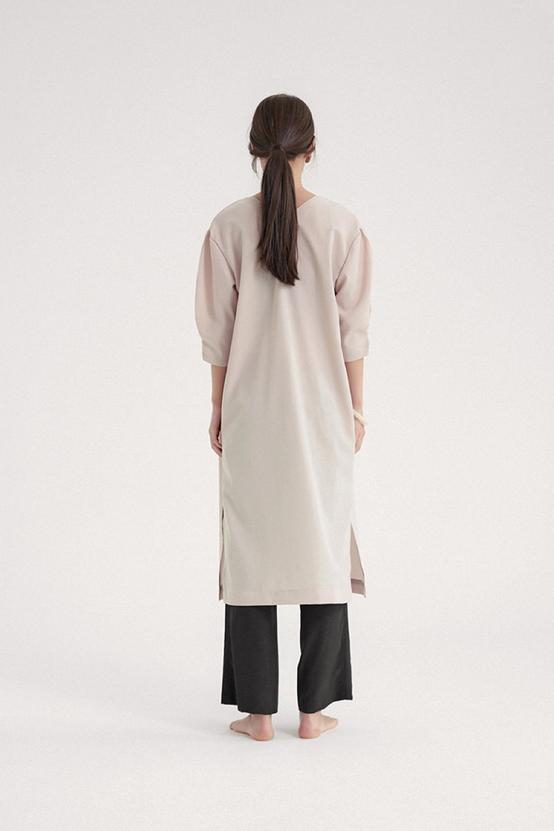 Capsule Robe Dress Beige
