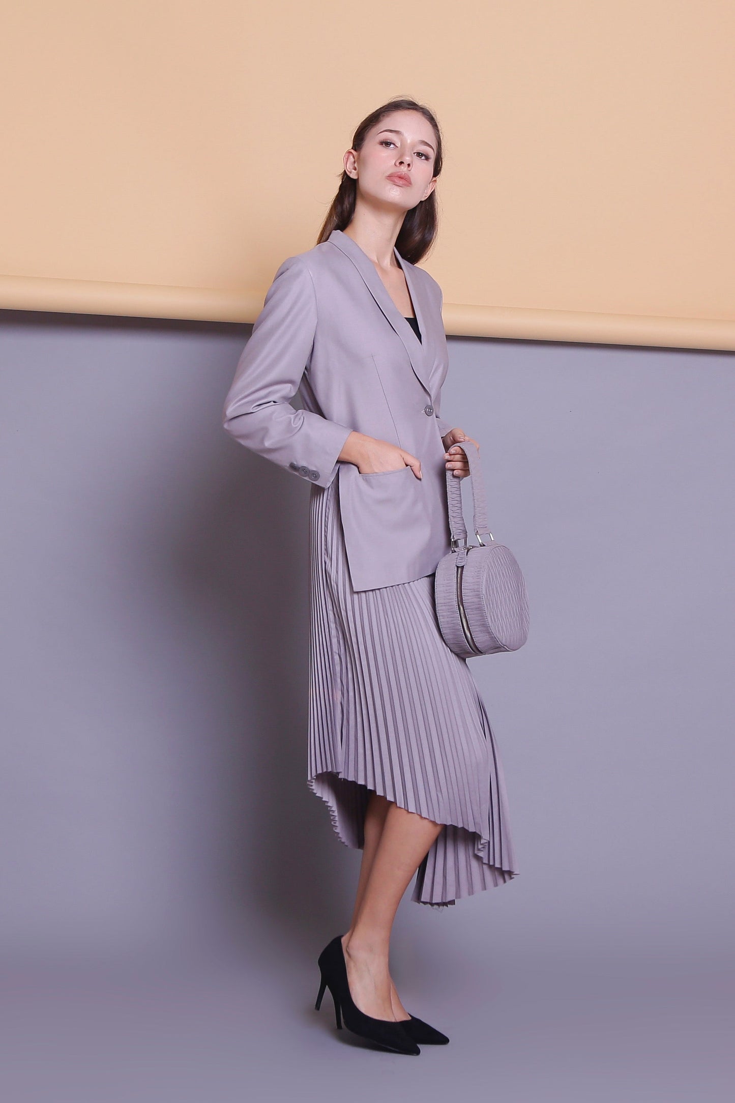 Ash Grey Dress