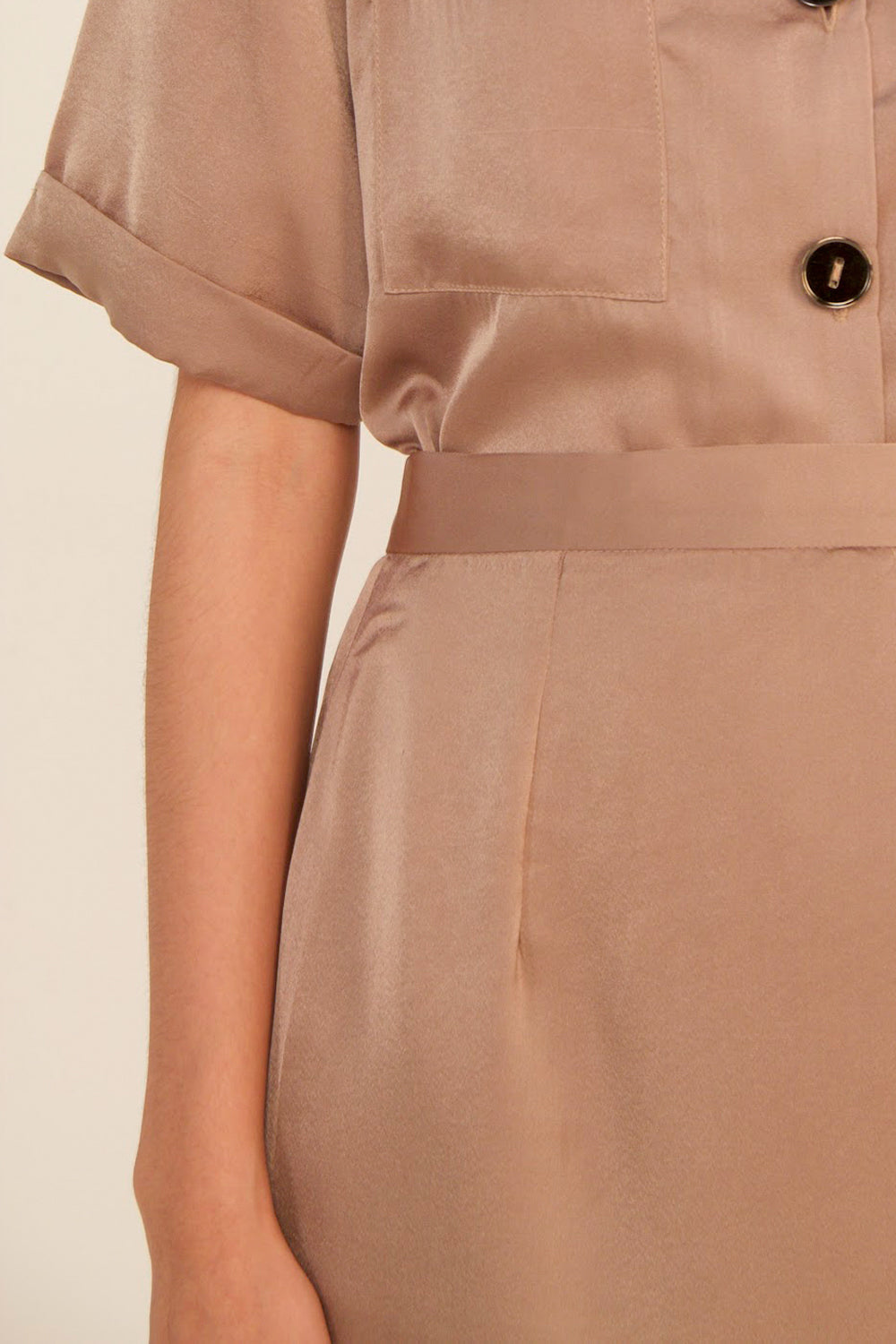 Camella Silk Skirt