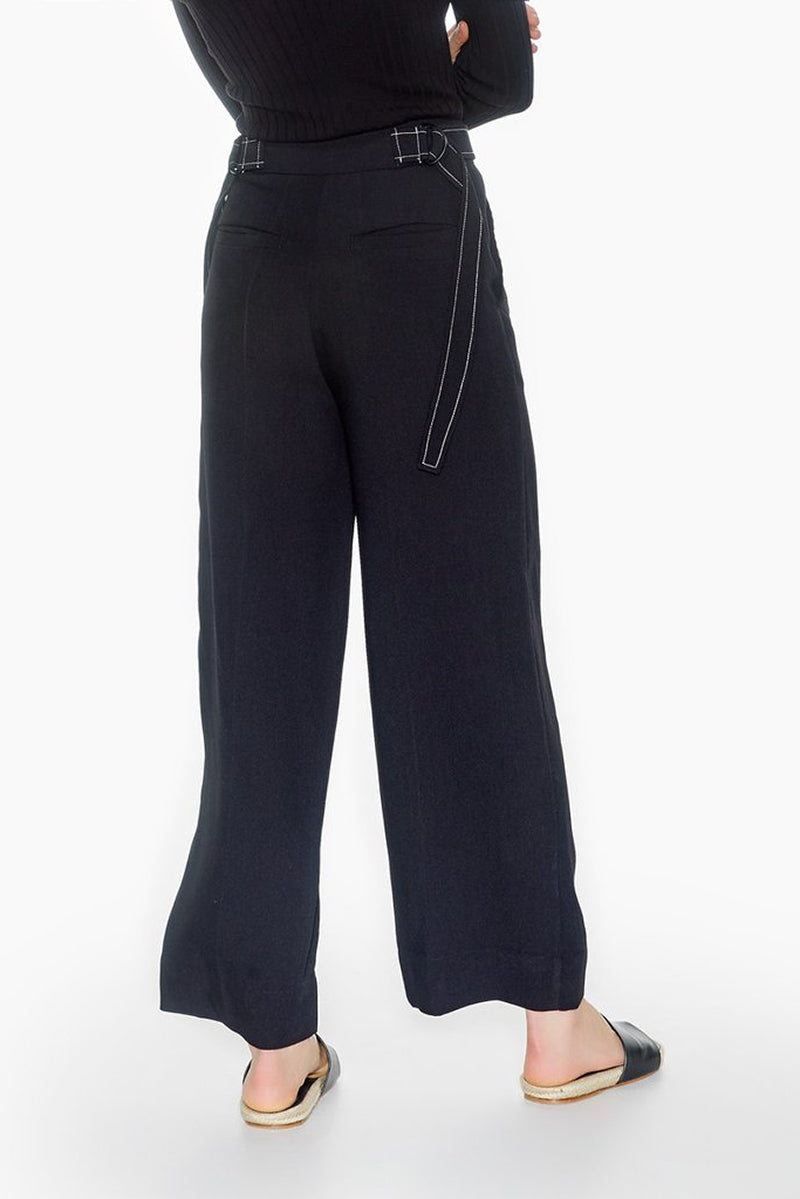 Contrast Stitch Trousers