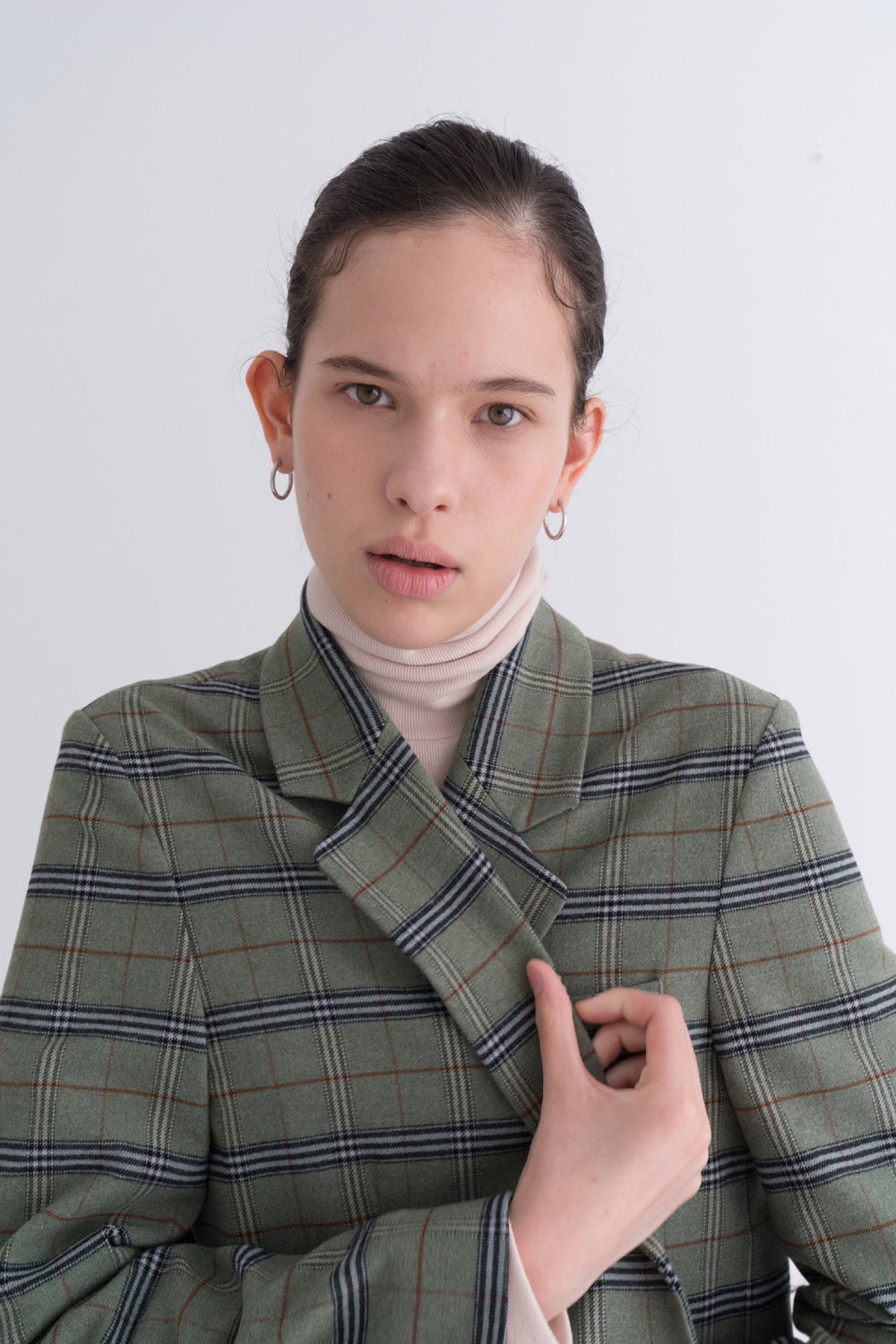 Vintage Check Daily Jacket Green