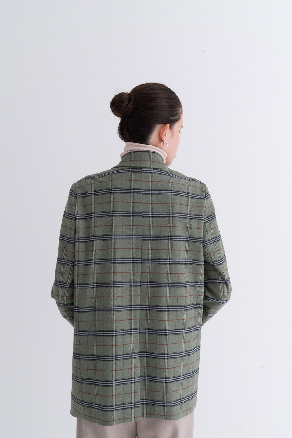 Vintage Check Daily Jacket Green