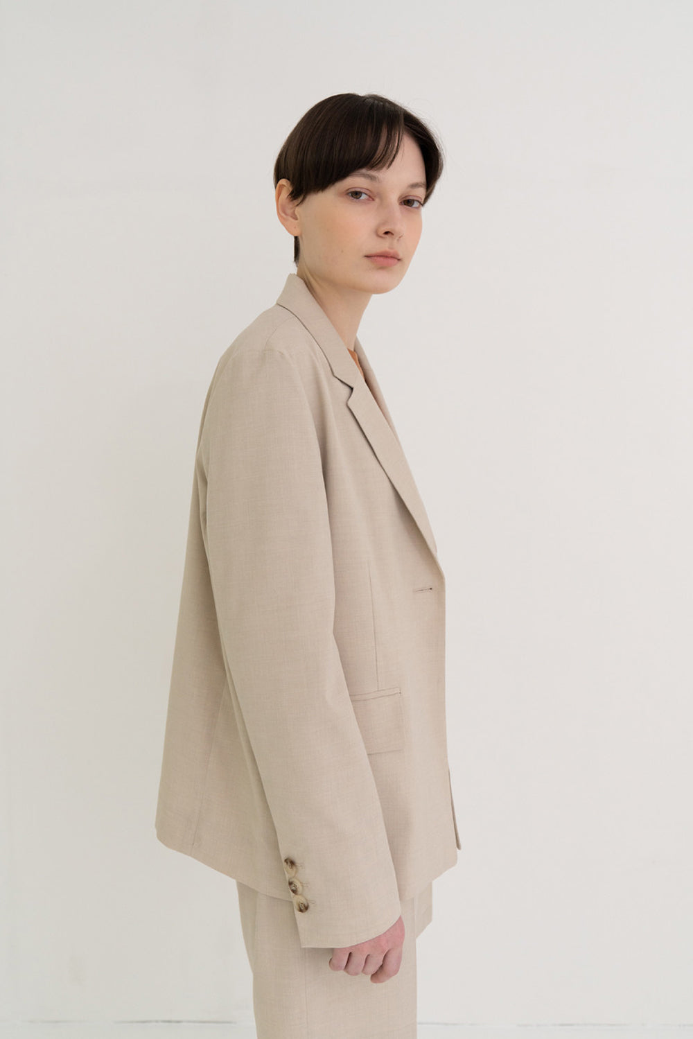 Light Summer Jacket Beige