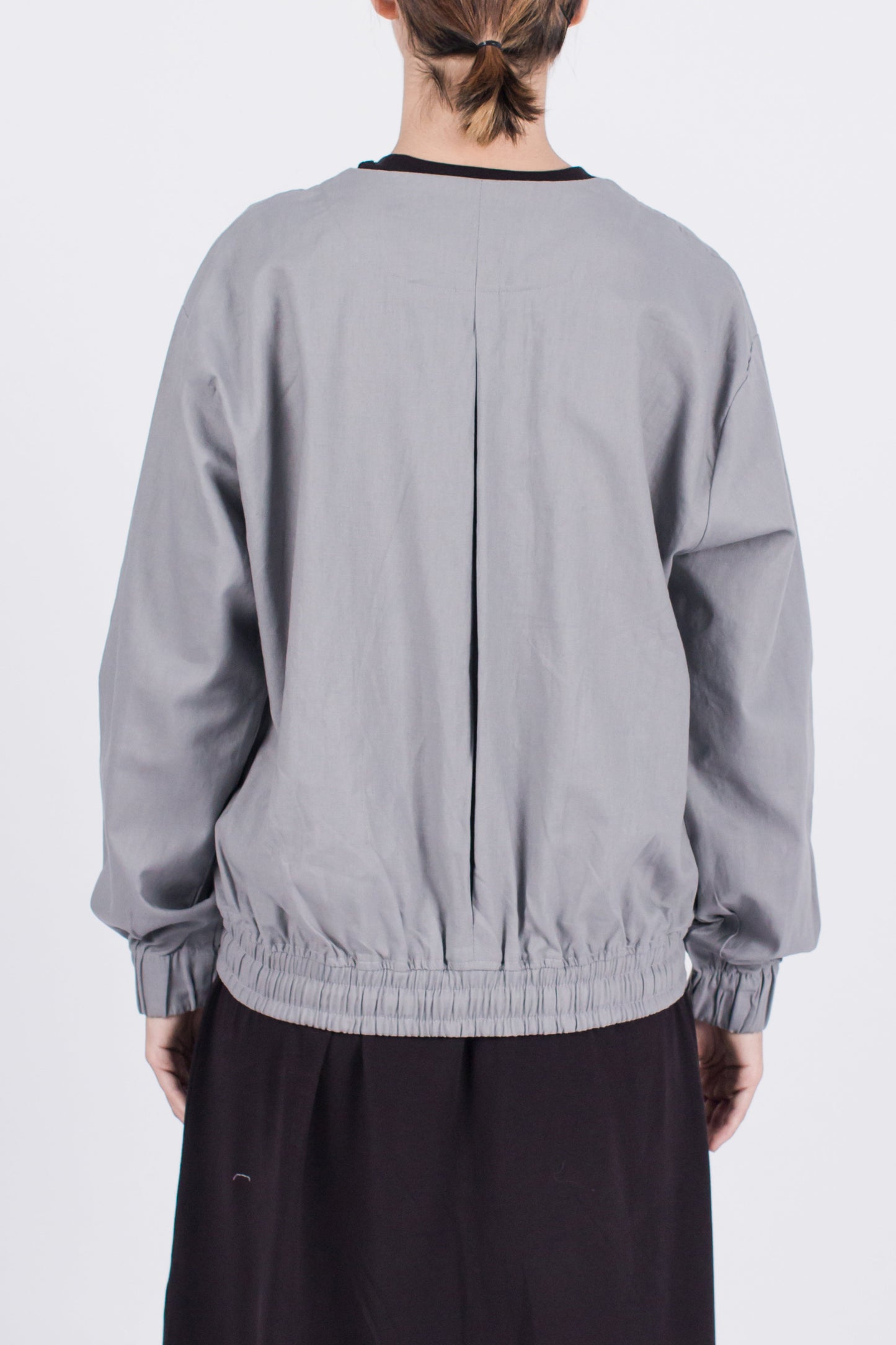 Imogen Linen Jacket In Grey