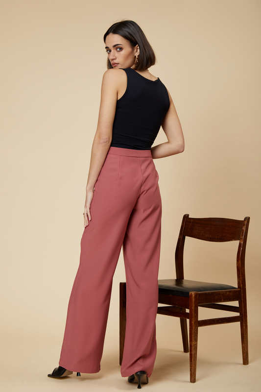 Blusher Wide Leg Tailored Trouser