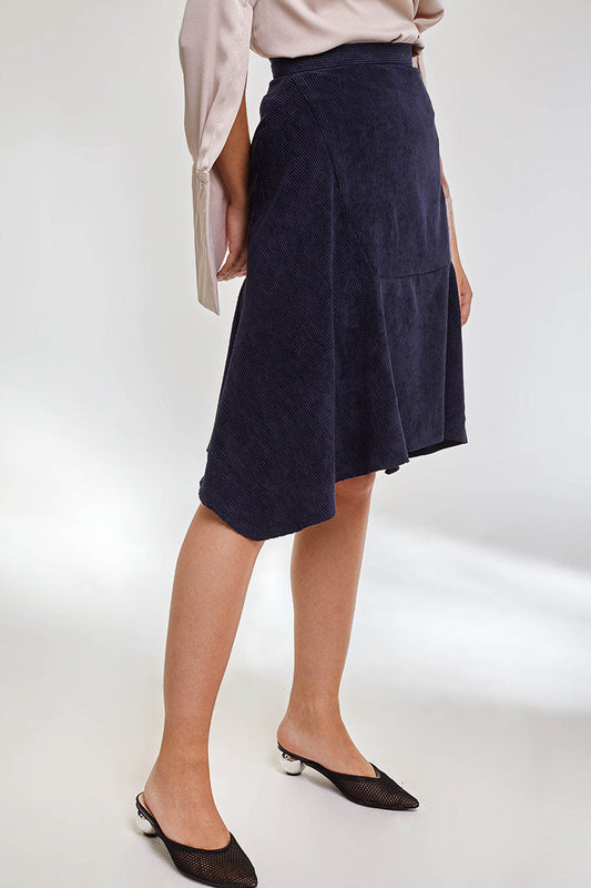 Caitlin Navy Skirt