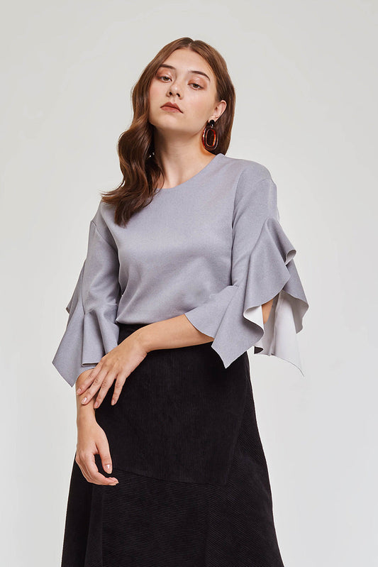 Lyie Grey Top