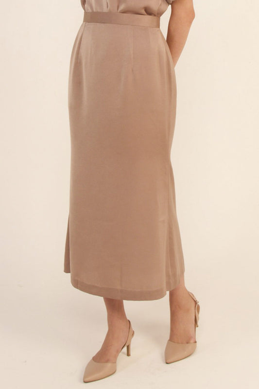 Camella Silk Skirt